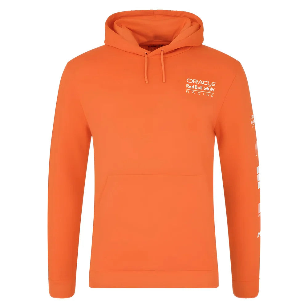 2025 Red Bull Racing MV Puzzle OH Hoodie (Exotic Orange) - Kids_1