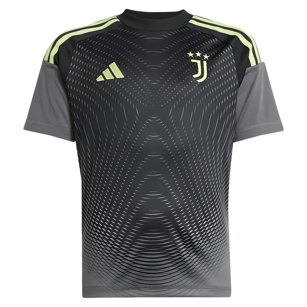 2025-2026 Juventus Home Goalkeeper Shirt (Grey) - Kids_0