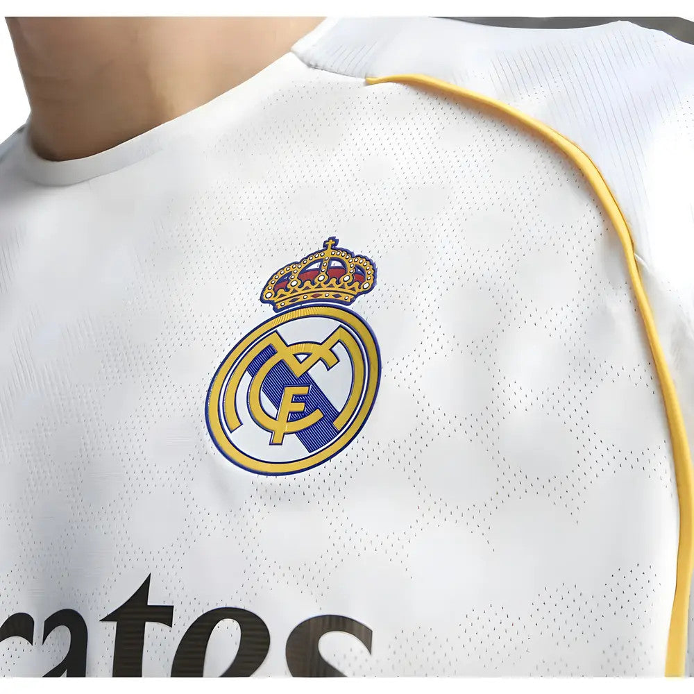 2025-2026 Real Madrid Authentic Long Sleeve Home Shirt_1