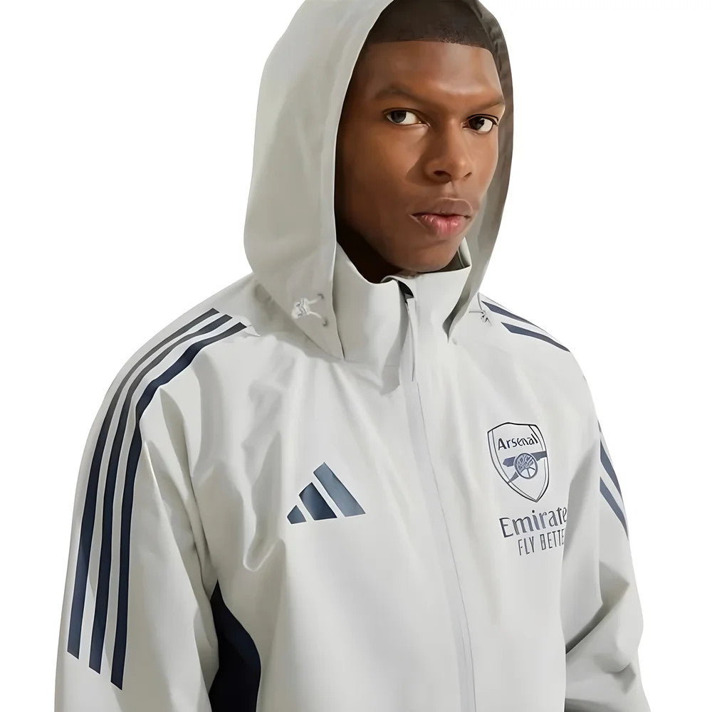 2025-2026 Arsenal Rain Jacket (Grey)_1