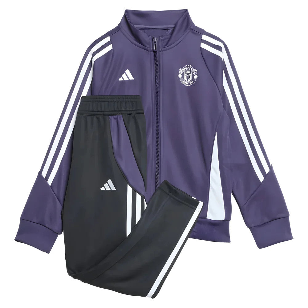 2025-2026 Man Utd Tracksuit (Aurora Plum) - Infants_0