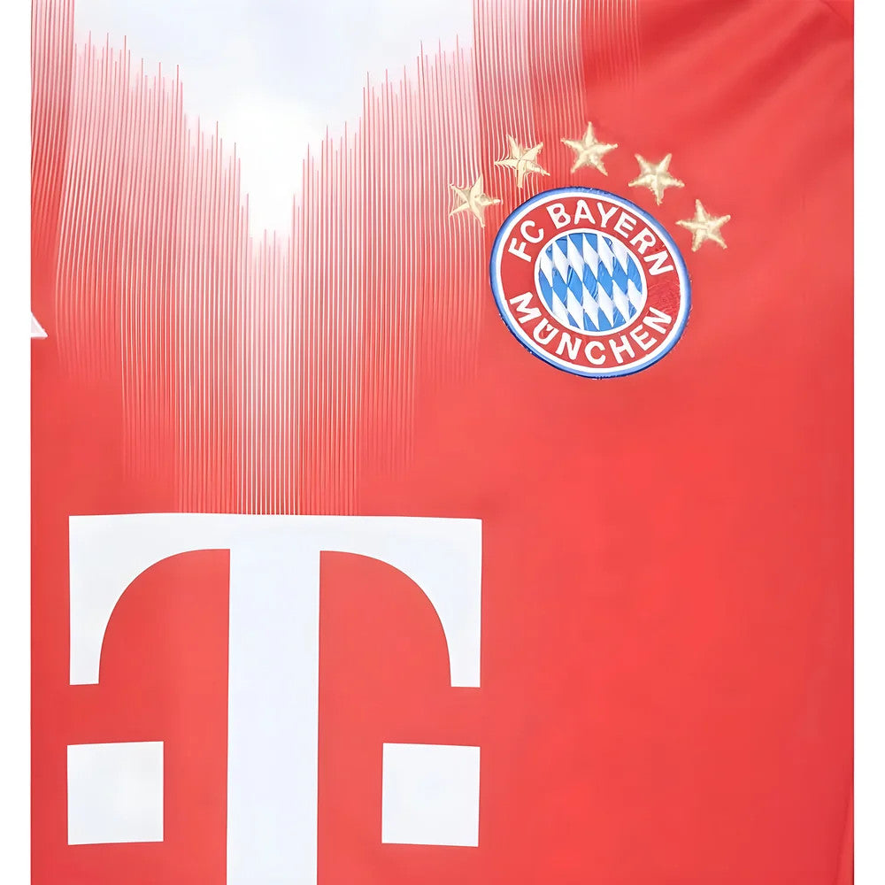 2025-2026 Bayern Munich Long Sleeve Home Shirt (Kids)_1