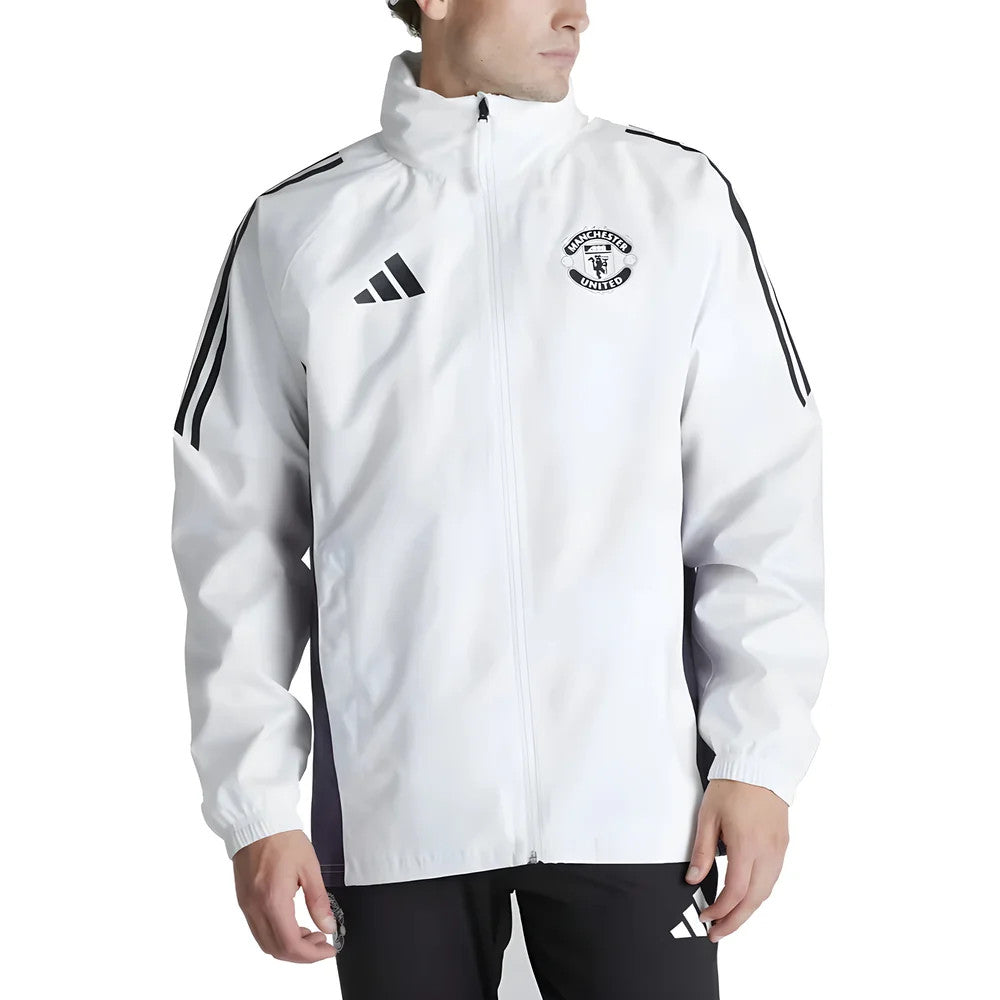 2025-2026 Man Utd Rain Jacket (White)_0