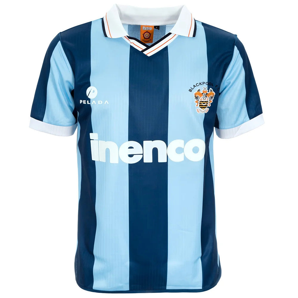 1993-1994 Blackpool Away Inenco Retro Shirt_0