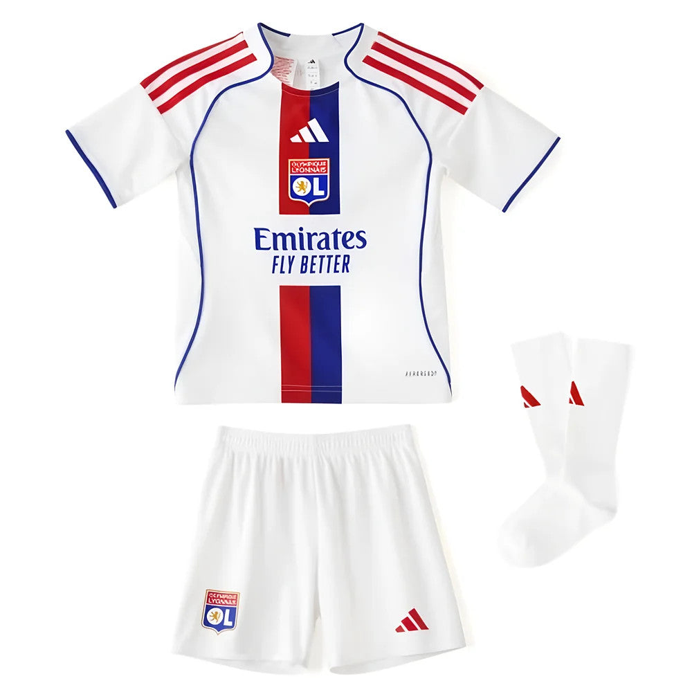 2025-2026 Olympique Lyon Home Mini Kit_0
