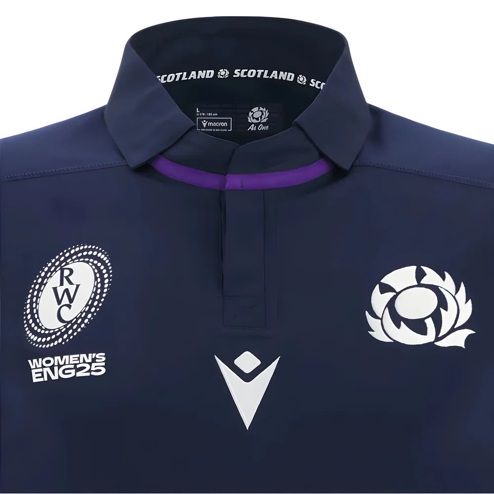 2025-2026 Scotland Home WRWC Poly Rugby Shirt (Kids)_1
