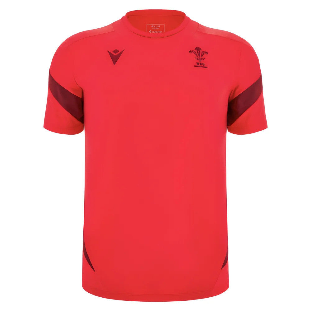 2025-2026 Wales WRU Player Training Shirt (Red) - Kids_0