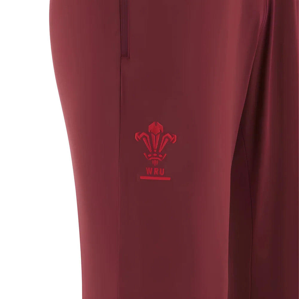 2025-2026 Wales WRU Training Player Pants (Deep Red)_1