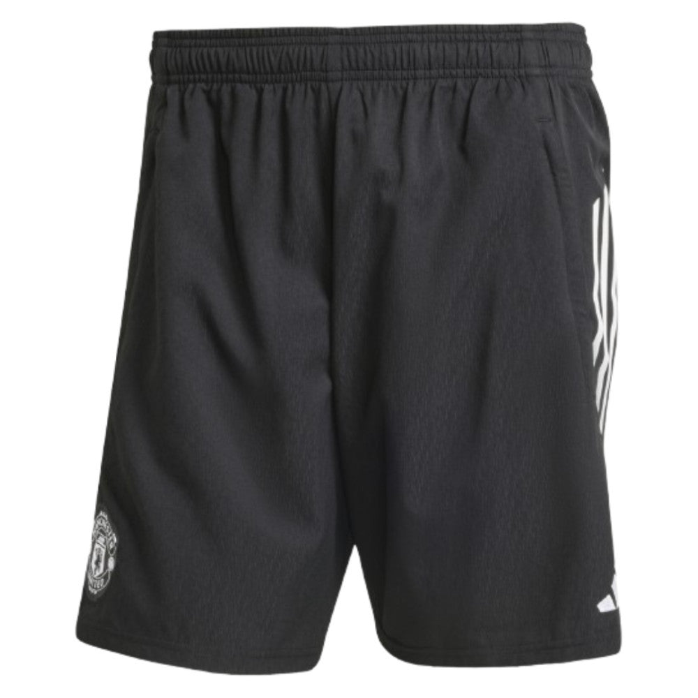 2025-2026 Man Utd Downtime Shorts (Black)_0