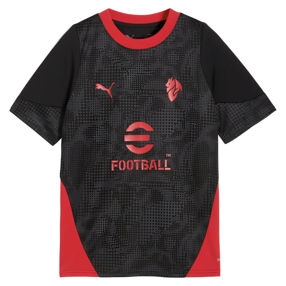 2025-2026 AC Milan Training Jersey (Black) - Kids (Kaka 22)_2