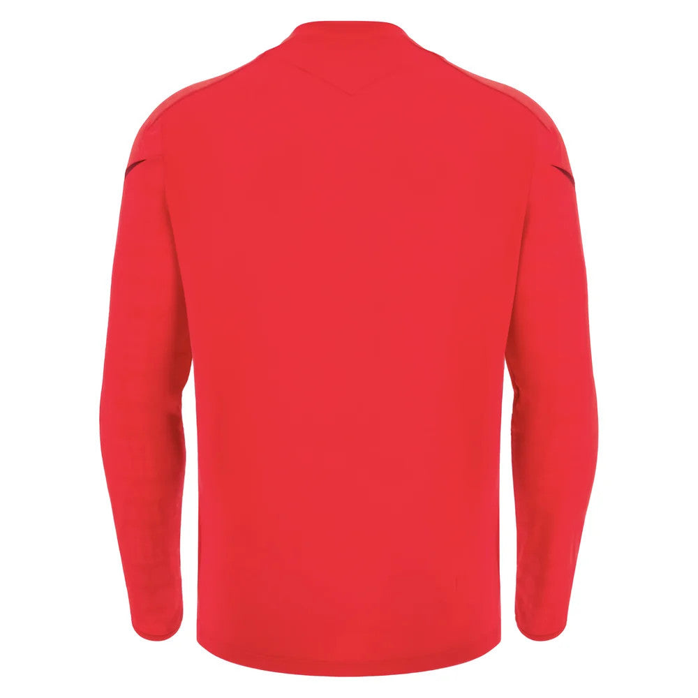2025-2026 Wales WRU Rugby LS Player Training Shirt (Red)_2