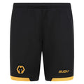 2025-2026 Wolves Home Shorts (Black) - Kids_0
