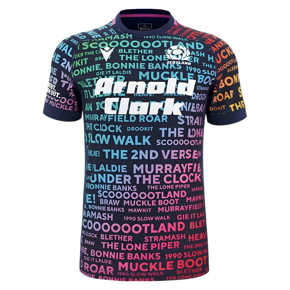 2025-2026 Scotland Rugby Training Jersey (Rainbow)_0