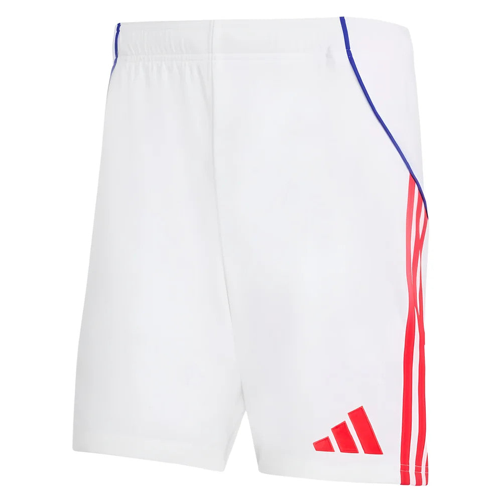 2025-2026 Olympique Lyon Home Shorts (White)_0