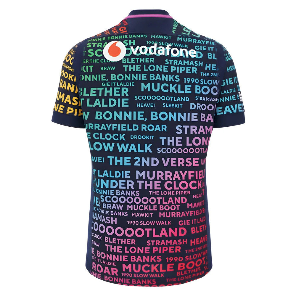 2025-2026 Scotland Rugby Training Jersey (Rainbow) - Kids_2