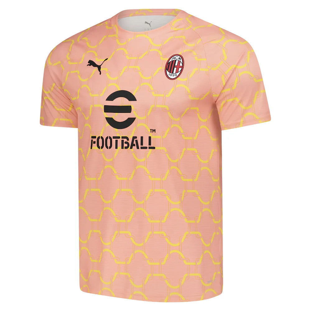 2025-2026 AC Milan Warm Up Jersey (Pink Fruit)_0