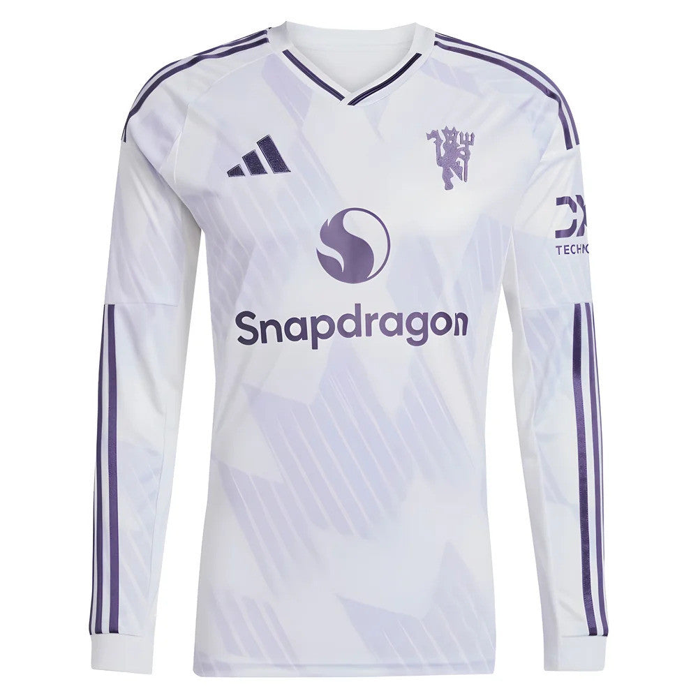 2025-2026 Man Utd Long Sleeve Away Shirt_0