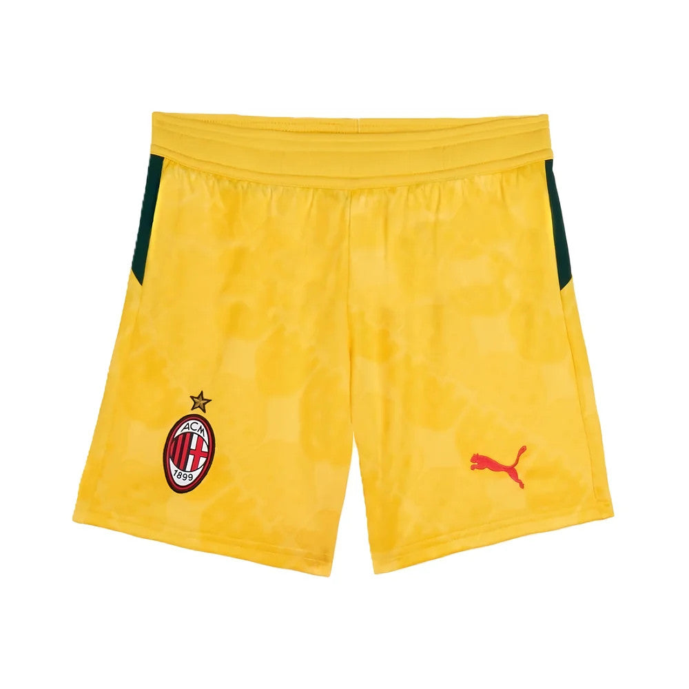 2025-2026 AC Milan Third Shorts (Yellow) - Kids_0