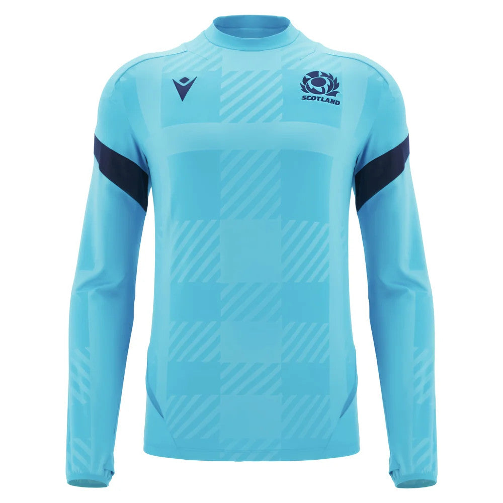 2025-2026 Scotland Rugby Training Sweatshirt (Sky)_0