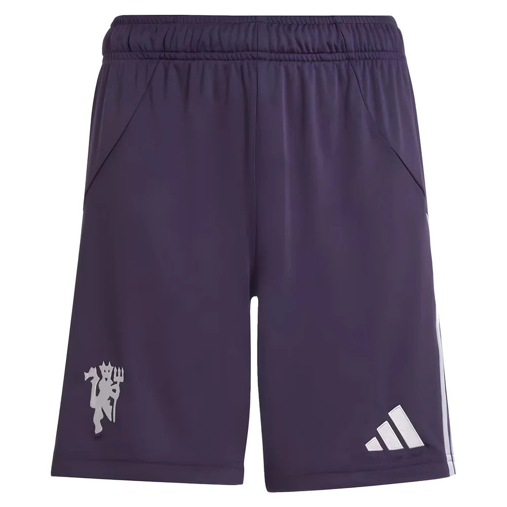 2025-2026 Man Utd Away Shorts (Aurora Plum) - Kids_0