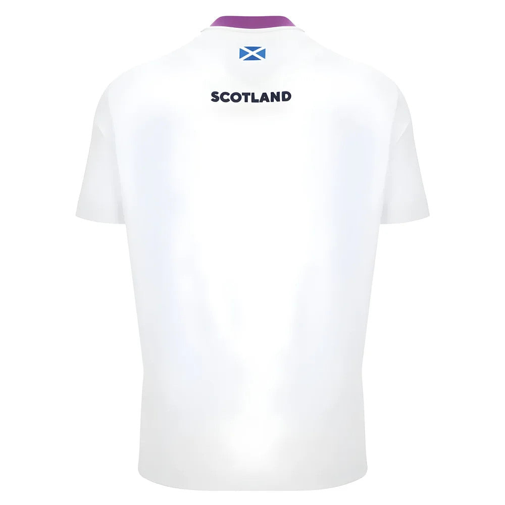 2025-2026 Scotland Rugby Ath Cotton Tee (White)_1