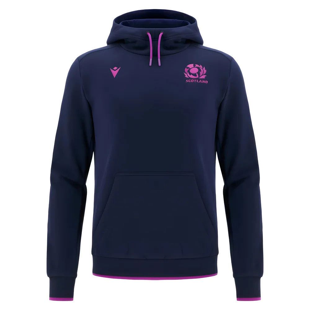 2025-2026 Scotland Rugby Travel Hoody (Navy)_0