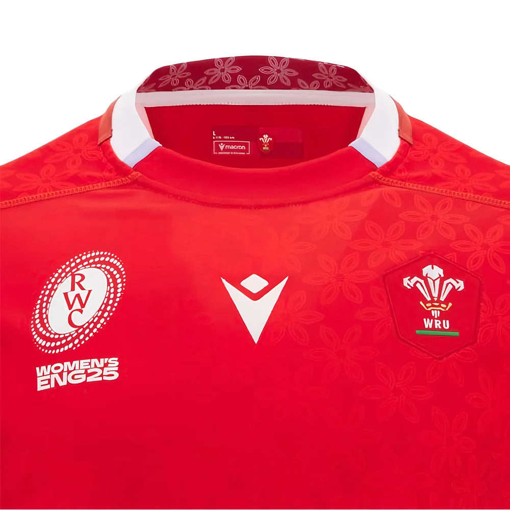2025-2026 Wales Home WRWC Replica Rugby Shirt_1