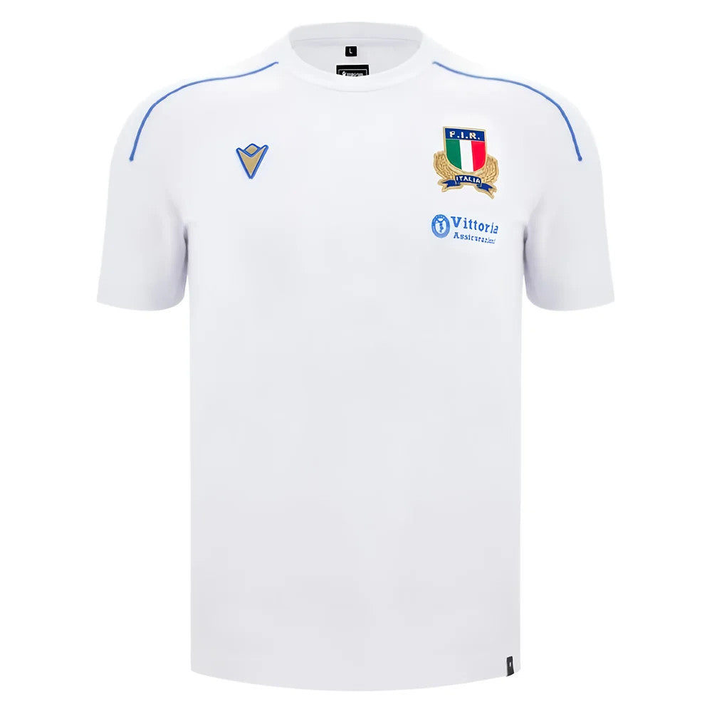 2025-2026 Italy FIR Rugby Ath Cotton Shirt (White)_0