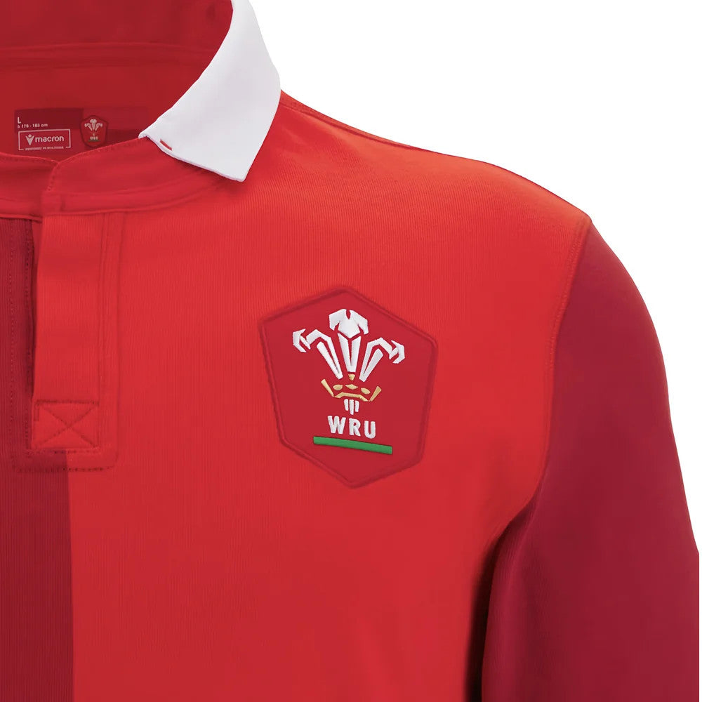 2025-2026 Wales WRU Home Cotton Rugby Shirt_1
