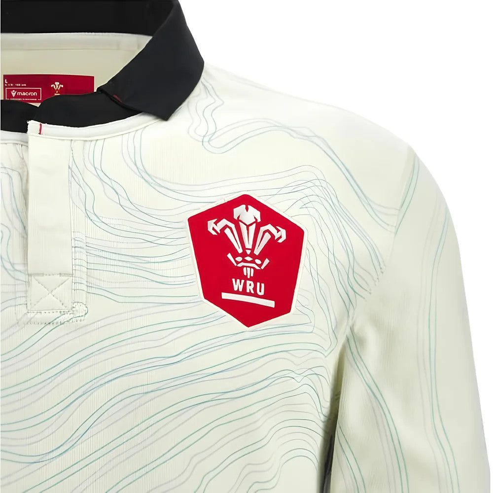 2025-2026 Wales WRU Rugby Away Cotton LS Shirt_1