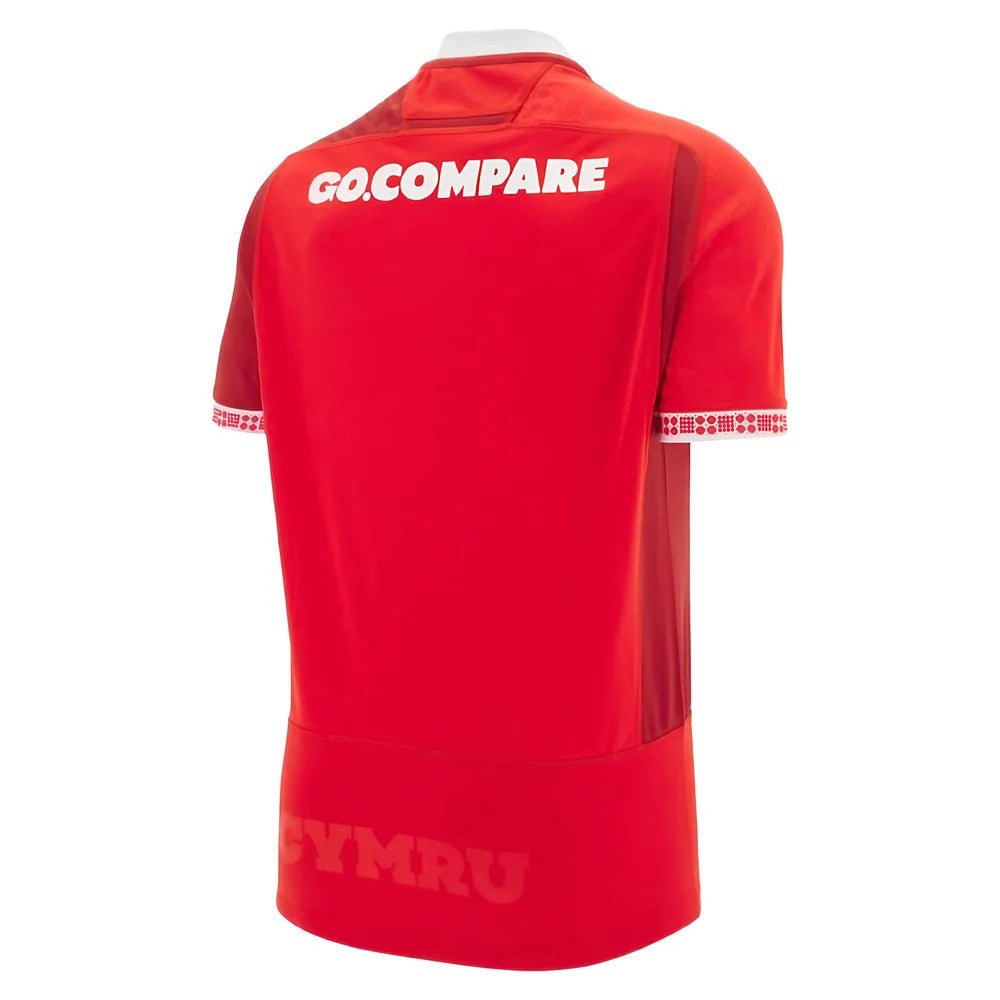 2025-2026 Wales WRU Home Slim Fit Rugby Shirt_2