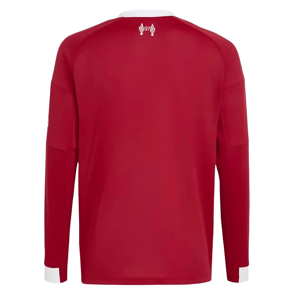 2025-2026 Liverpool Long Sleeve Home Shirt (Kids)_1