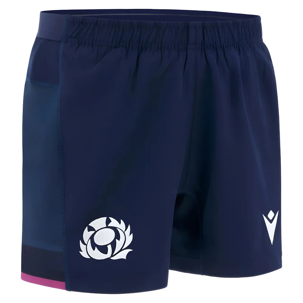 2025-2026 Scotland Home Rugby Shorts (Navy) - Kids_0