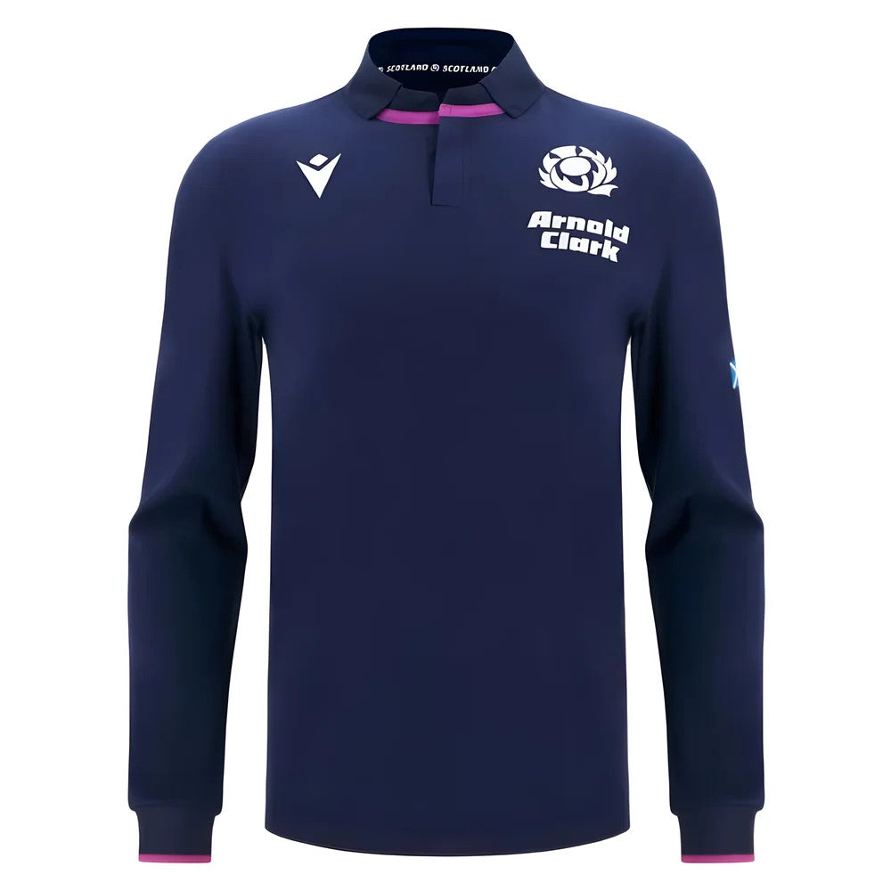 2025-2026 Scotland Rugby LS Cotton Home Shirt_0
