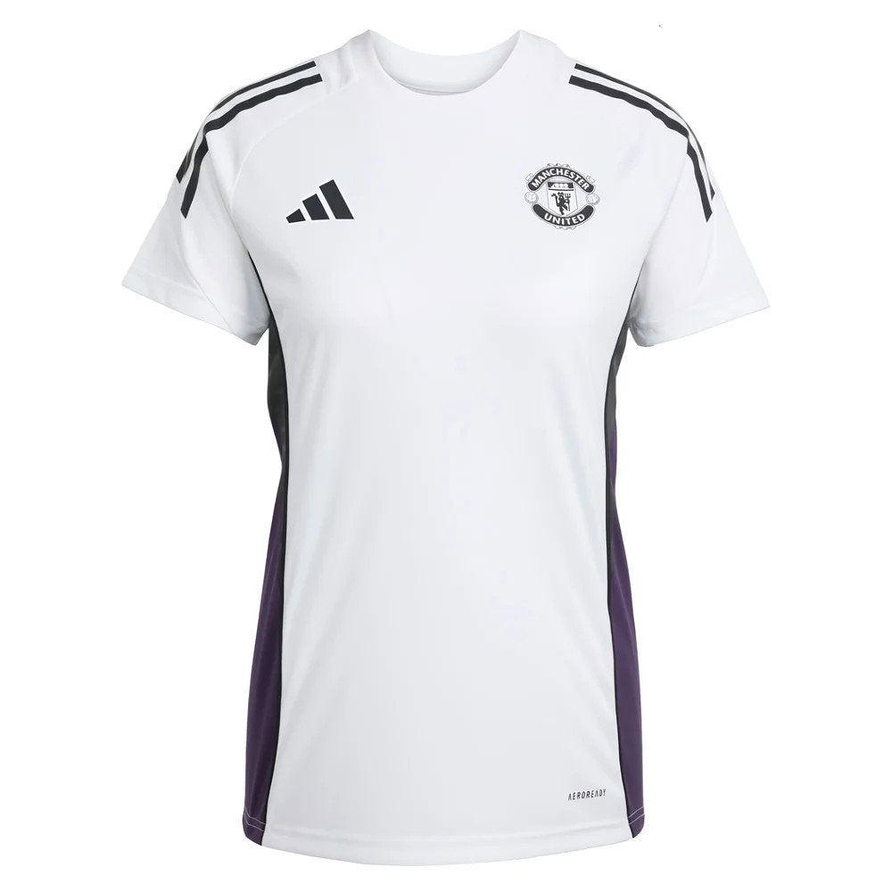 2025-2026 Man Utd Training Jersey (White) - Womens (Hojlund 9)_2