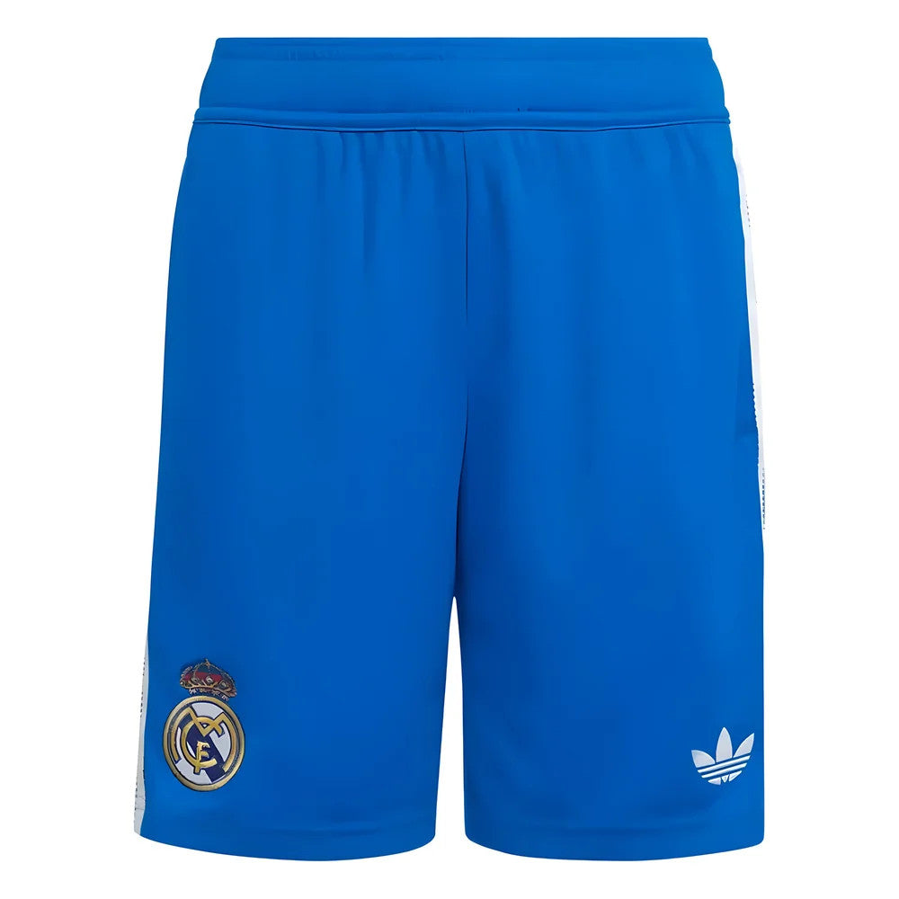 2025-2026 Real Madrid Third Shorts (Blue) - Kids_0