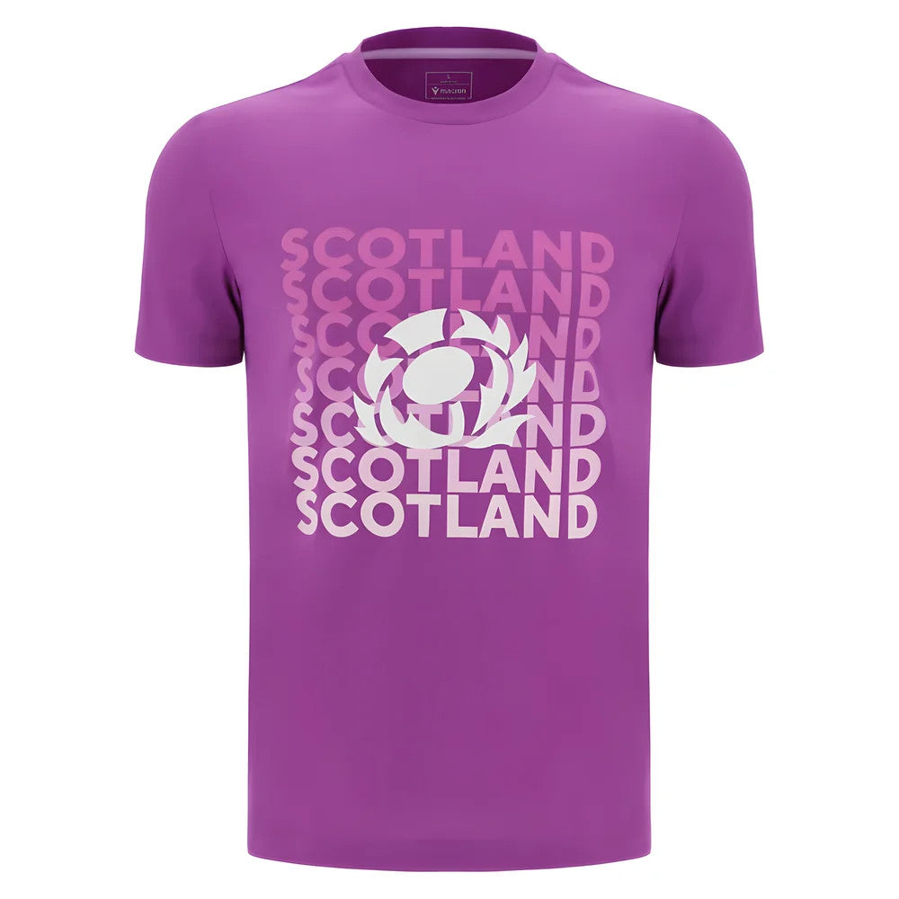 2025-2026 Scotland Leisure Rugby T-Shirt (Purple)_0