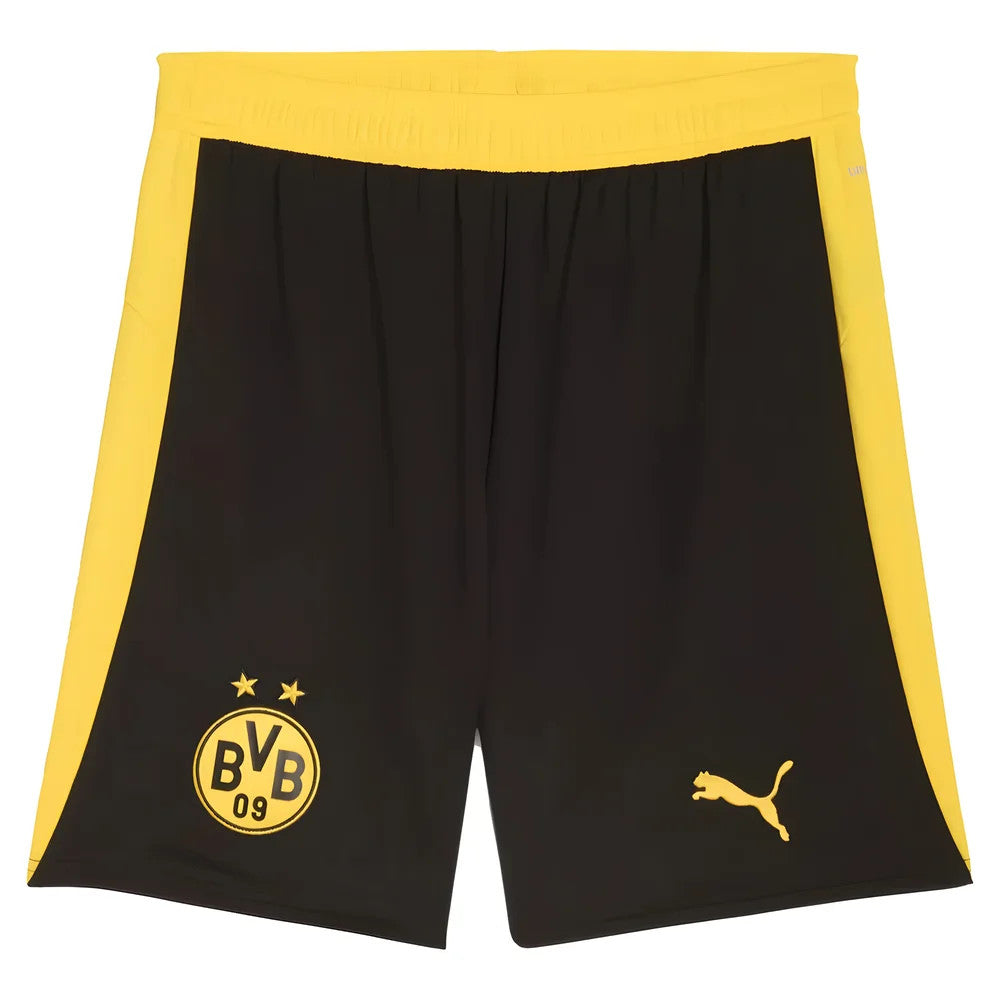 2025-2026 Borussia Dortmund Home Shorts (Black)_0