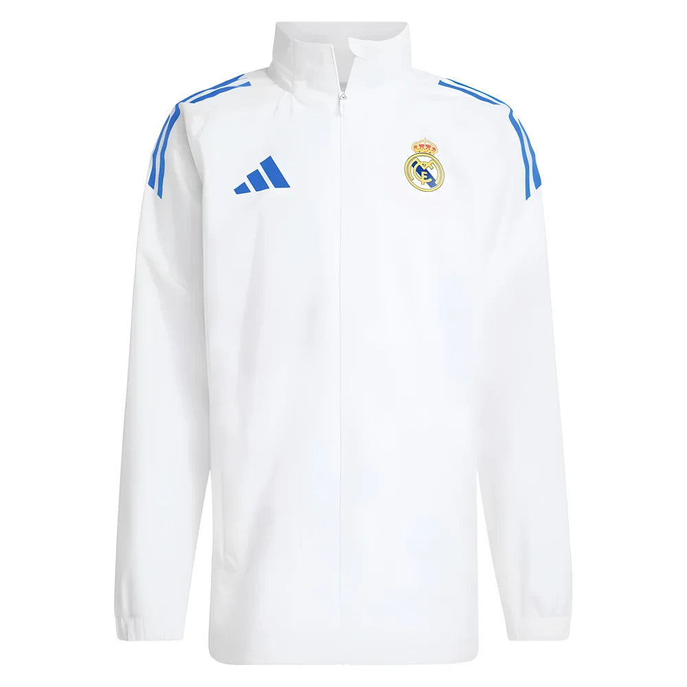 2025-2026 Real Madrid EU Allweather Jacket (White)_0