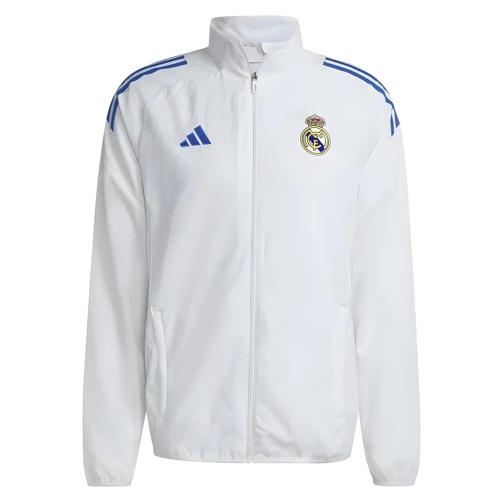 2025-2026 Real Madrid EU Presentation Jacket (White)_0