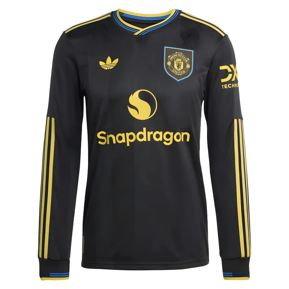 2025-2026 Man Utd Authentic Long Sleeve Third Shirt_0