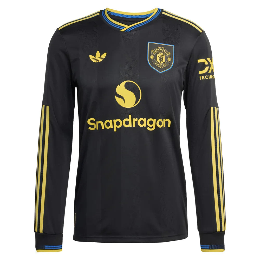 2025-2026 Man Utd Authentic Long Sleeve Third Shirt (Thomas 9)_2