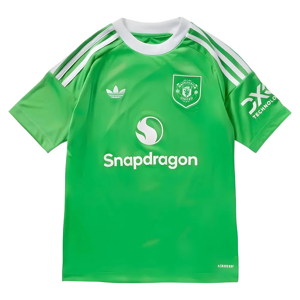 2025-2026 Man Utd Third Goalkeeper Shirt (Green) - Kids_0