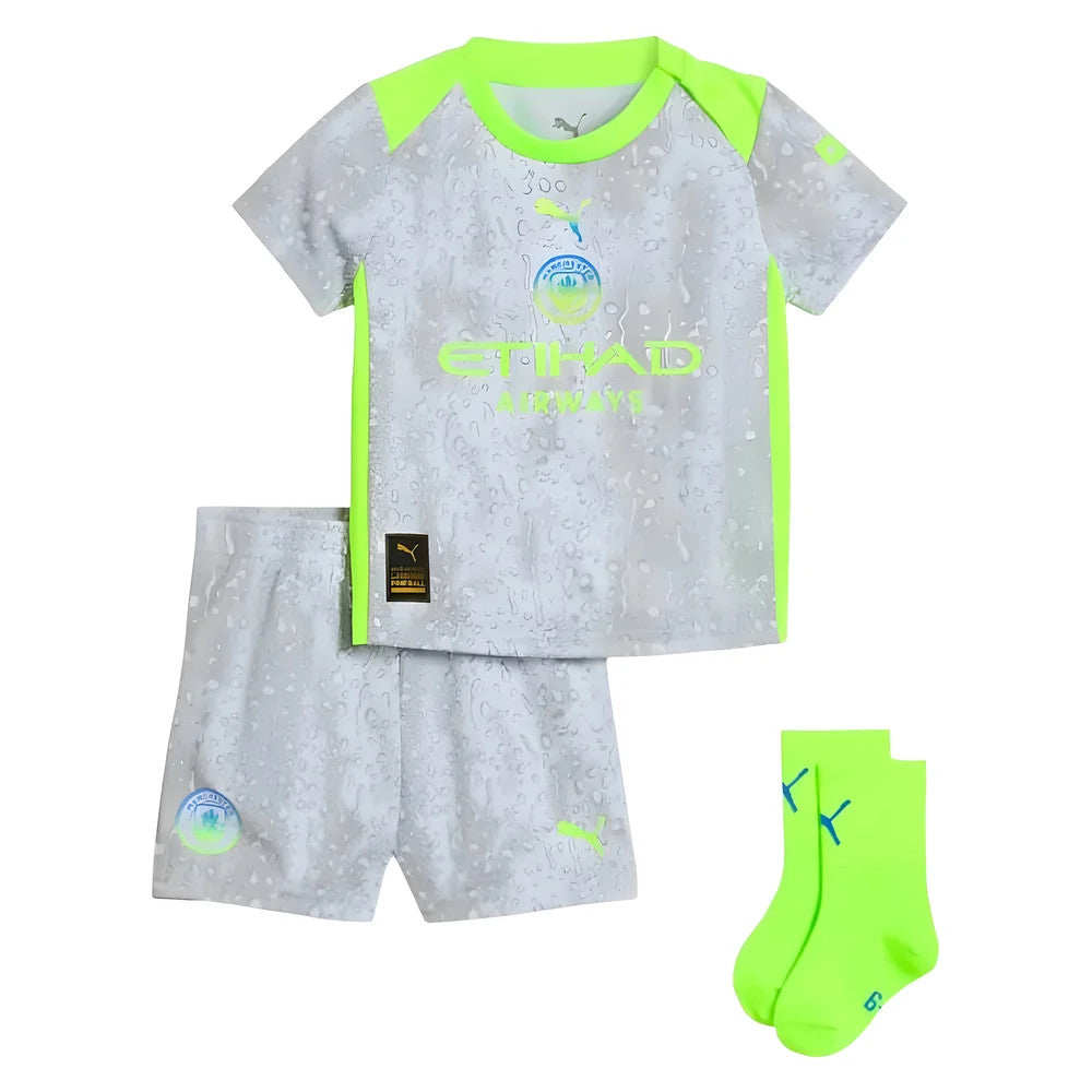 2025-2026 Man City Third Baby Kit_0