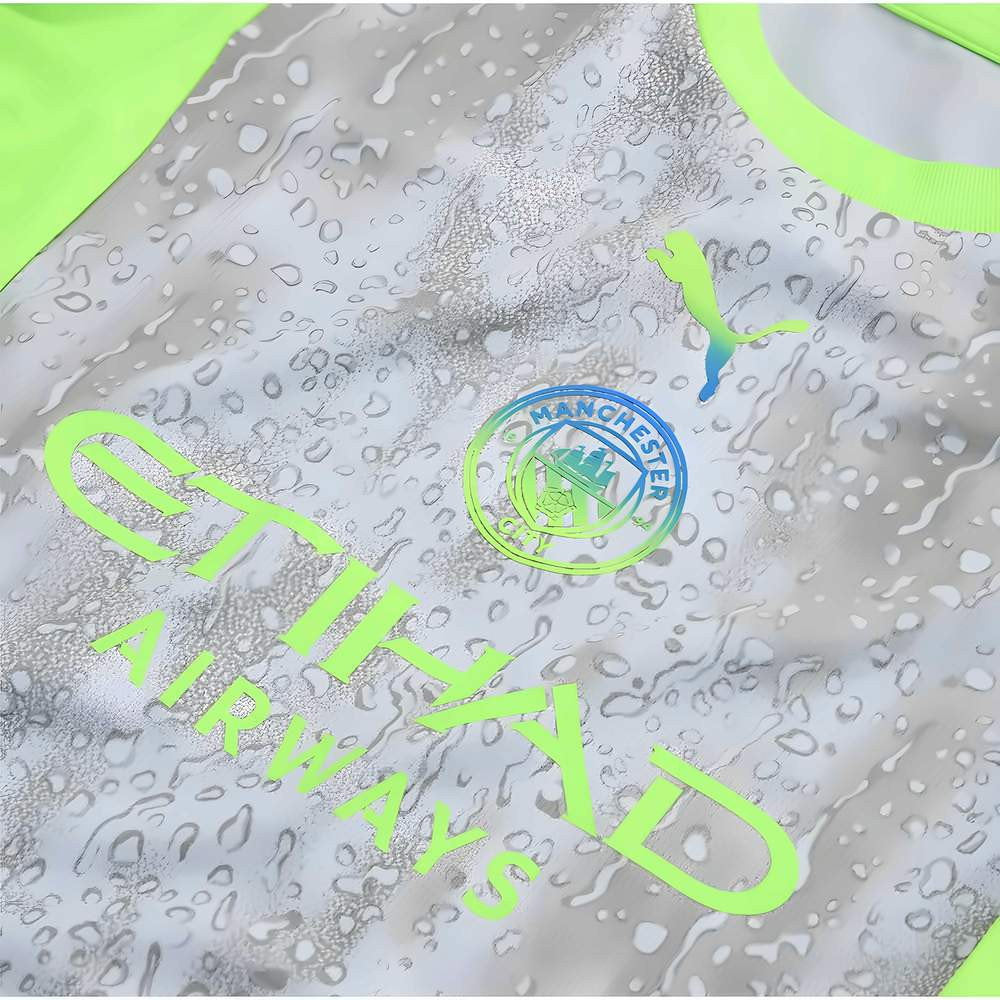 2025-2026 Man City Long Sleeve Third Shirt (Kids) (Foden 47)_3