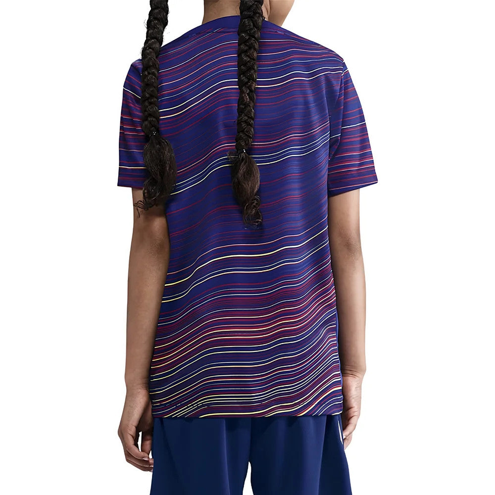 2025-2026 Barcelona Academy Pro Pre Match Shirt (Blue) - Kids_1