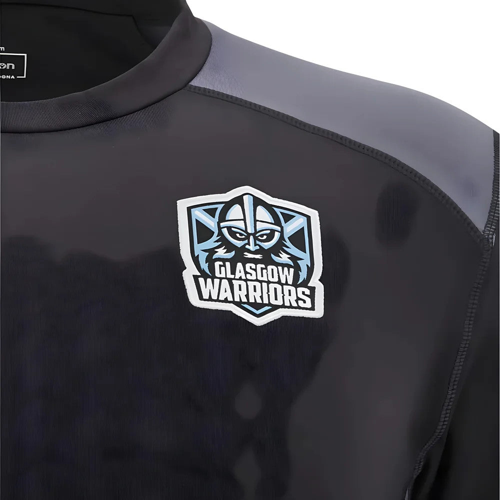 2025-2026 Glasgow Warriors Training Sweatshirt (Black)_1