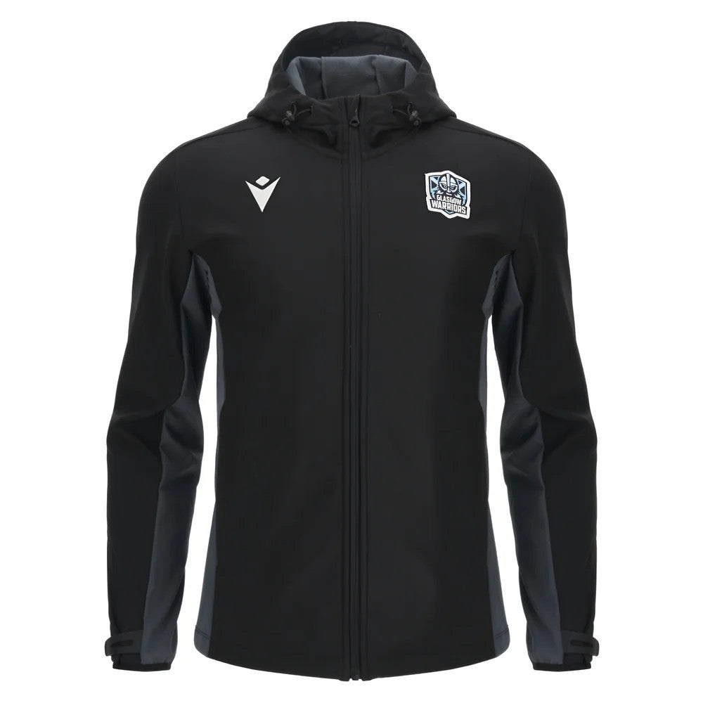 2025-2026 Glasgow Warriors Rugby Softshell (Black)_0