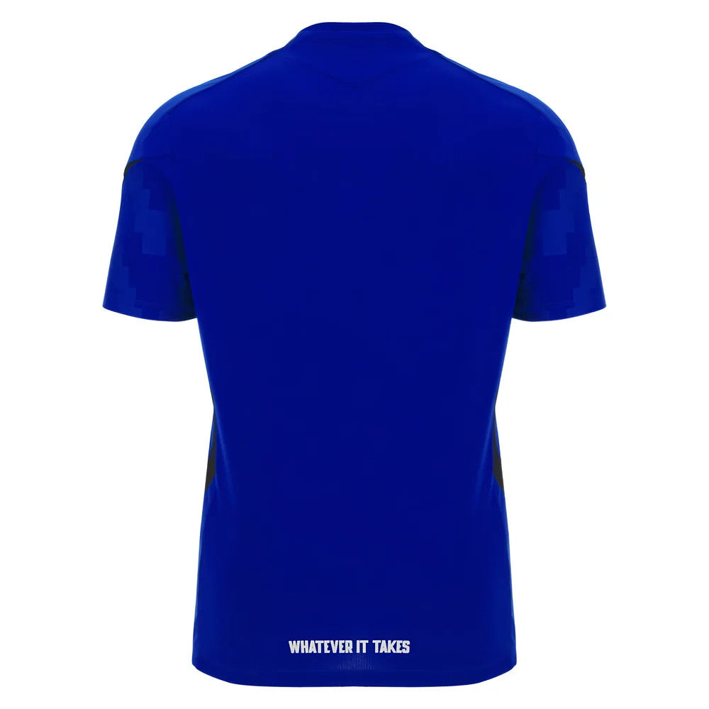 2025-2026 Glasgow Warriors Rugby Training Poly Shirt (Blue)_2