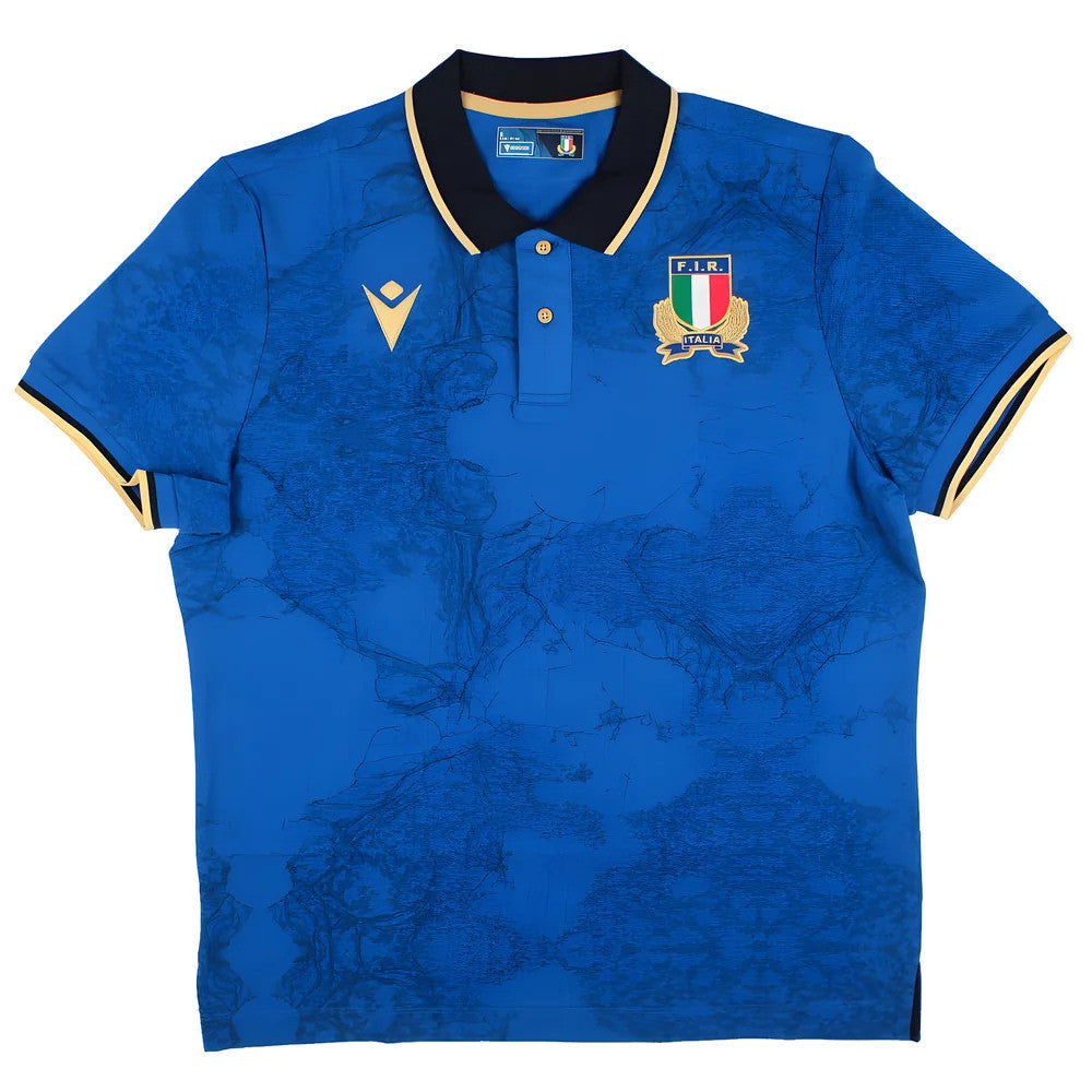 2025-2026 Italy FIR Home Cotton Rugby Shirt_0